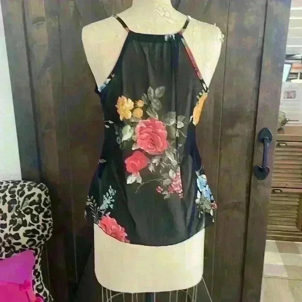 Floral Printed Camisole, Size M - Picture 3 of 6
